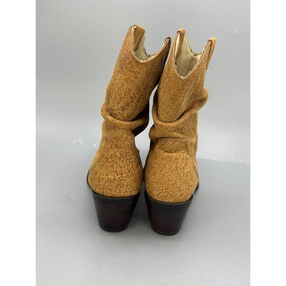 Durango Ankle Boots 8" Womens Size 6M Western Tan Crush RD8441 - Picture 6 of 8